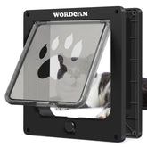 Wordcam X-Large Cat Door outer view showing a durable weatherproof frame.