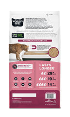 World's Best Cat Litter Multicat odor control reduces smells naturally.
