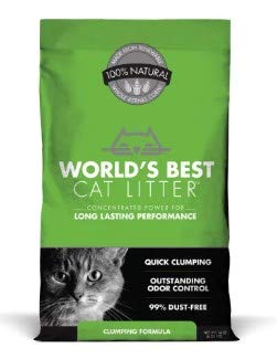 World's Best Cat Litter Original Series 14lb bag for quick setup and strong odor control.