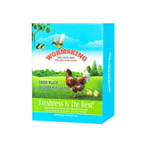 WORMSKING BSFL dried larvae bag provides a protein-rich supplement for poultry