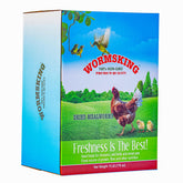 WORMSKING dried mealworms 11lb pack ready for poultry feeding and protein support