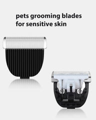 wotdmu HOLDOG blades stay cooler during use for pet comfort.