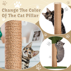 Wowangce jute rope with gloves included for comfortable at-home DIY cat furniture.