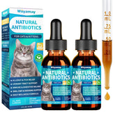 Woyamay cat antibiotics drops bottle for easy daily administration and immune support.