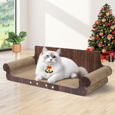 WPVPaw extra-large cat scratcher bed with a 32-inch lounging surface for spacious comfort.
