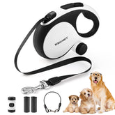 WRSOMIT retractable leash 26ft with 360-degree no-tangle design for smooth walks.