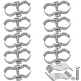 WRINGKIT dog kennel clamps pack securely joins panels for a sturdy enclosure.