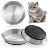 WROSWT stainless steel cat bowls collection for durable daily feeding.