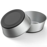 WROSWT stainless steel dog bowl with 6-cup capacity for steady feeding and easy cleanup.