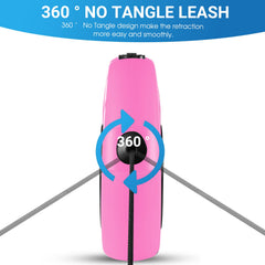 WRSOMIT 360° no-tangle design smooths retraction