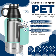 WRTZ leak-proof cap prevents spills in bags and car trips.