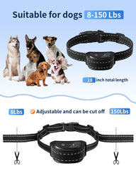 WUJ dog training collar waterproof design for reliable training in rain or splashes.