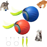 WUSSIO Speedy Tail 2.0 cat toy ball for endless indoor play and exercise.