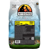 Wysong Ferret Epigen 90 kibble close-up, starch-free formula for carnivore-inspired nutrition.