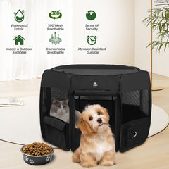 X-ZONE PET portable carry case keeps the playpen compact and organized.