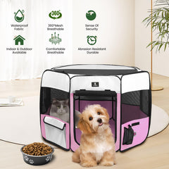 X-ZONE PET playpen carry case storage for easy transport and setup
