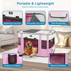 X-ZONE PET playpen side panel mesh for visibility and ventilation