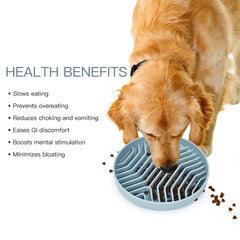 XAQMHSW 7.5 inch diameter bowl fits small to medium pets