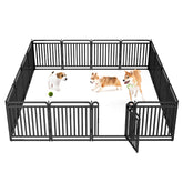 XDPET New Thickened Playpen 32inch side panel highlights sturdy construction for outdoor durability.