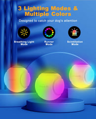 Xeuch LED color-changing ball enhances nighttime play with variety.