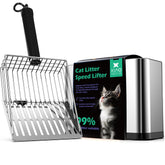 XIAOXINGYUN stainless steel cat litter scoop for durable daily cleaning