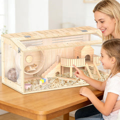 XiaZ durable plywood frame resists chewing and warping.