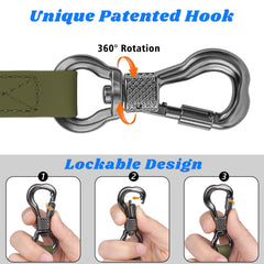 XiaZ rotating-hook long line maintains freedom while preventing tangles.