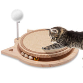 Xihan natural sisal cat scratcher round pad for durable scratching and rest