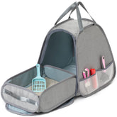 XingYunEr collapsible cat litter box shell closed for travel containment