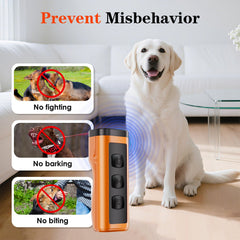 Xiuxun rechargeable bark deterrent for humane training sessions.