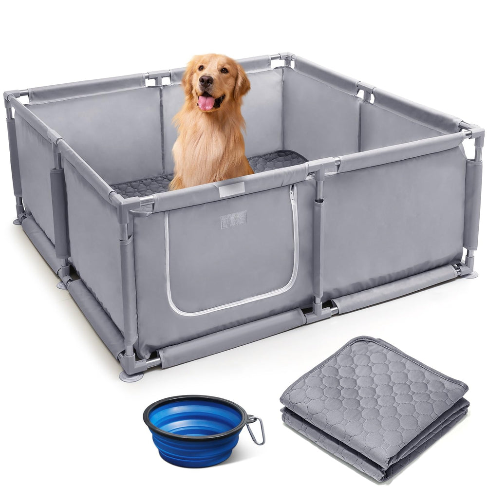 Xnewtwo whelping box assembly guide for quick setup and safe space