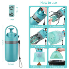 XPAPOV concealed waste storage prevents odors and spills on outings.