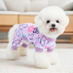 XPUDAC dog pajamas with elastic cuffs for snug, easy wear.