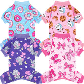 XPUDAC dog pajamas pullover design for easy wearing and comfy lounging.