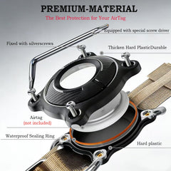 Xqpetlihai control handle on tactical collar aids safe walking in busy areas.