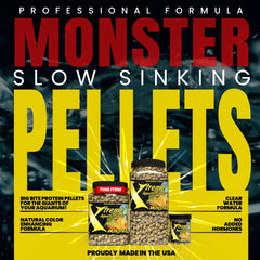 Xtreme Monster 9.0mm pellets for Arowanas promoting steady energy and growth