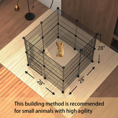 Xymoso DIY guinea pig cages waterproof bottom highlights simple cleaning and leak prevention.