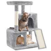 Yaheetech 42in cat tree with perch for elevated lounging