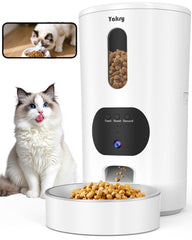 Yakry feeder camera front view for real-time pet monitoring.