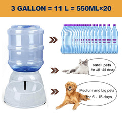 Yalcamoz dog waterer bowl in durable, easy-clean material.