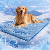 YARMLYS XL cooling mat top view, oversized 31x43 inches ideal for large dogs.