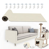 Yaruiguang cat scratch pad on sofa protects furniture from claws.