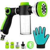 YCCOKJJ 8-in-1 sprayer patterns for versatile cleaning and grooming.