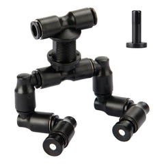 YCXydr reptile mister nozzle assembly shows a versatile 360-degree misting setup for terrariums.