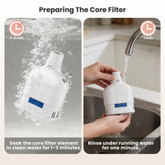 YEAPAW 2-minute replacement design saves time while maintaining water freshness.