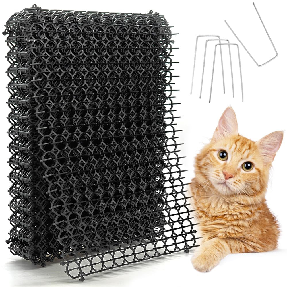 YeeLok cat deterrent mat on sofa protects furniture from scratches.