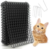 YeeLok cat deterrent mat on sofa protects furniture from scratches.