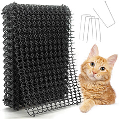 YeeLok cat deterrent mat on sofa protects furniture from scratches.