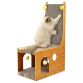 YEMOO Cat Scratcher L-shaped vertical wall mount for scratching and stretching