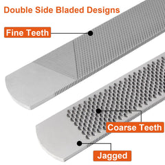 YEOLYTA hoof rasp with fine teeth for smoothing edges